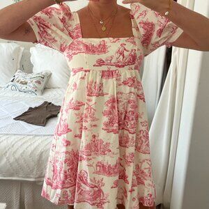 Laura Ashley by Urban Outfitters 'Toile Dress' limited edition